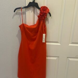 One Shoulder Cocktail Dress